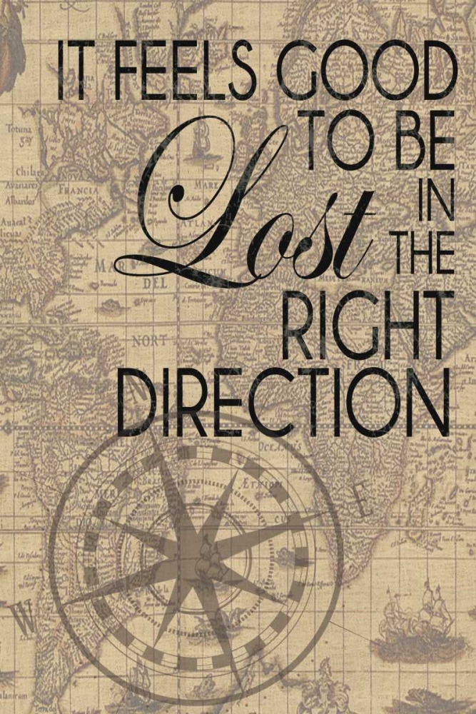 In The Right Direction art print by Lauren Gibbons for $57.95 CAD
