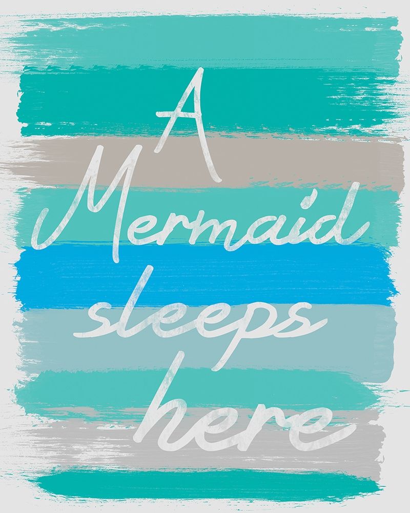 Mermaid Sleep art print by Lauren Gibbons for $57.95 CAD