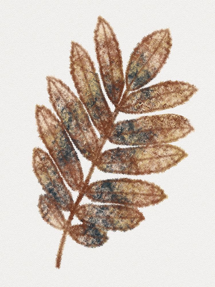 Watercolor Leaf 3 art print by Lauren Gibbons for $57.95 CAD