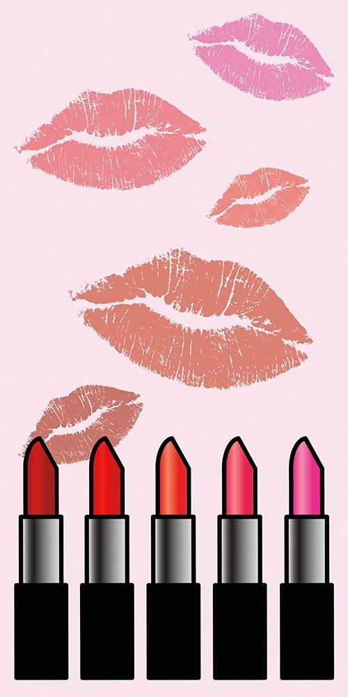 Lipstick art print by Lauren Gibbons for $57.95 CAD