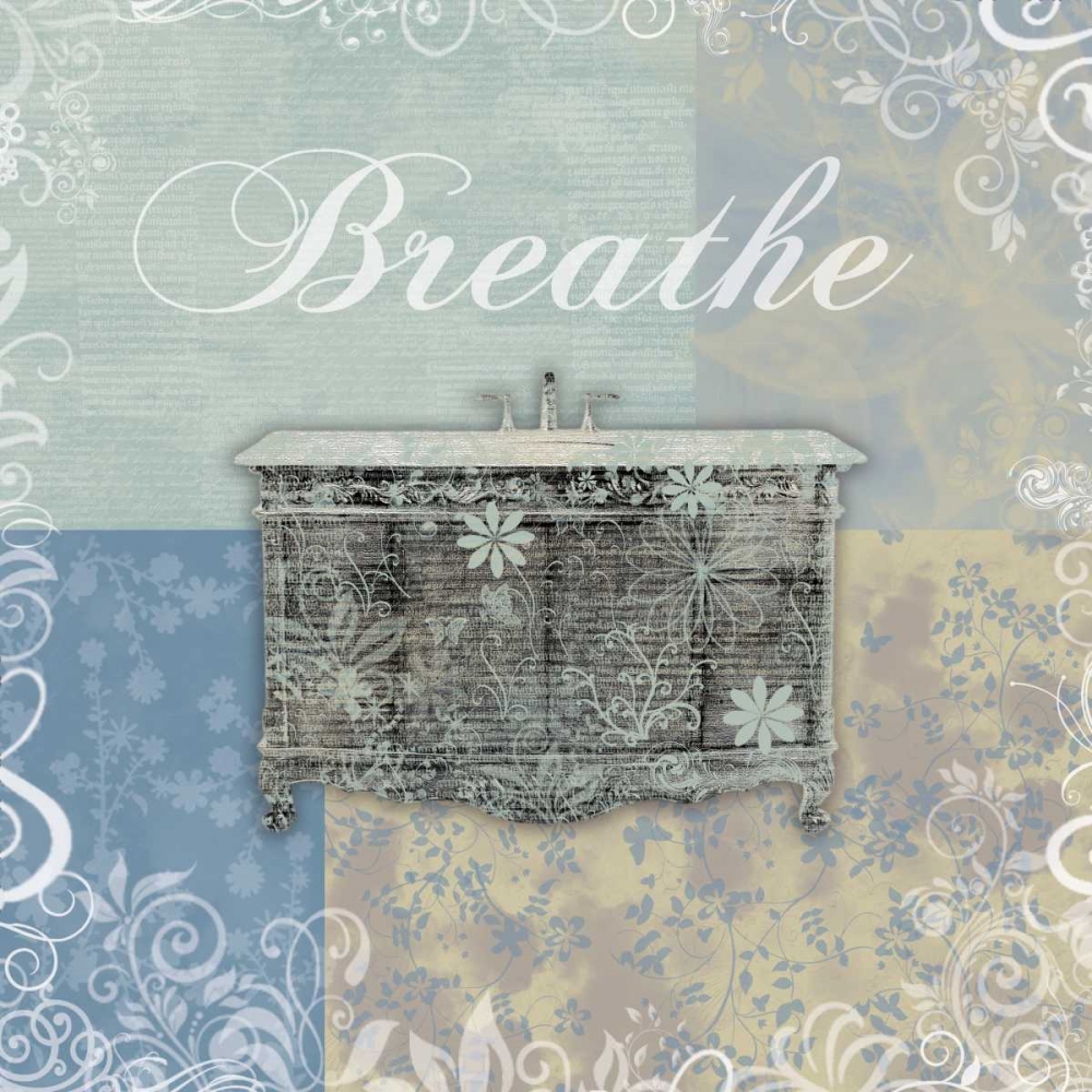 Breathe Bath Tub art print by Lauren Gibbons for $57.95 CAD