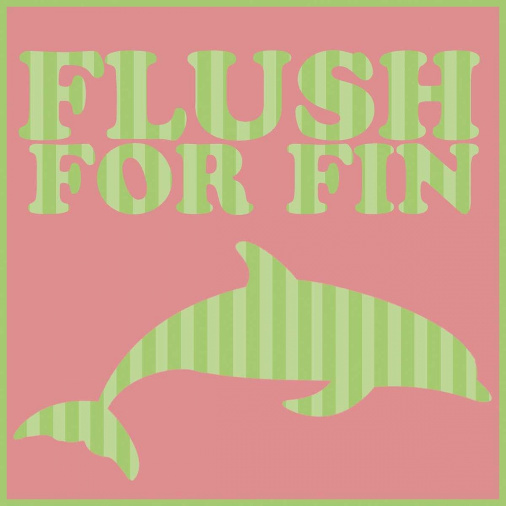 Flush For Fun art print by Lauren Gibbons for $57.95 CAD