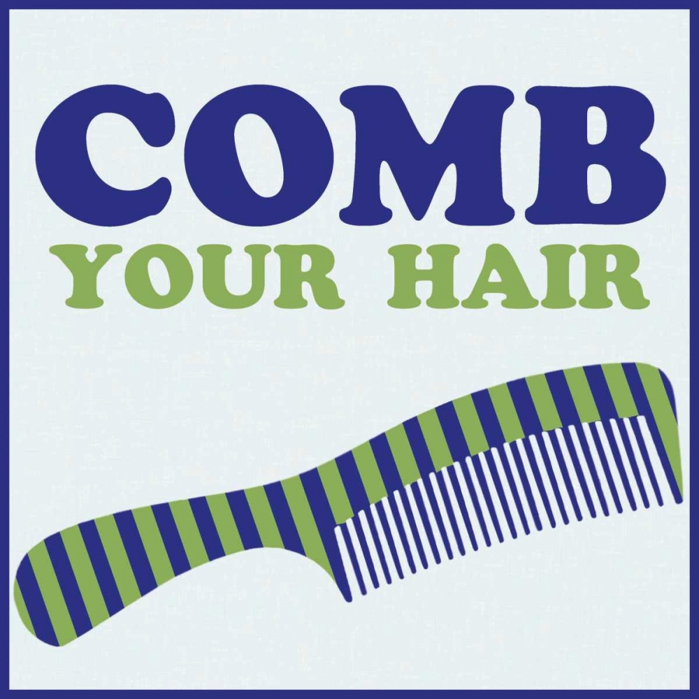 Comb Your Hair art print by Lauren Gibbons for $57.95 CAD