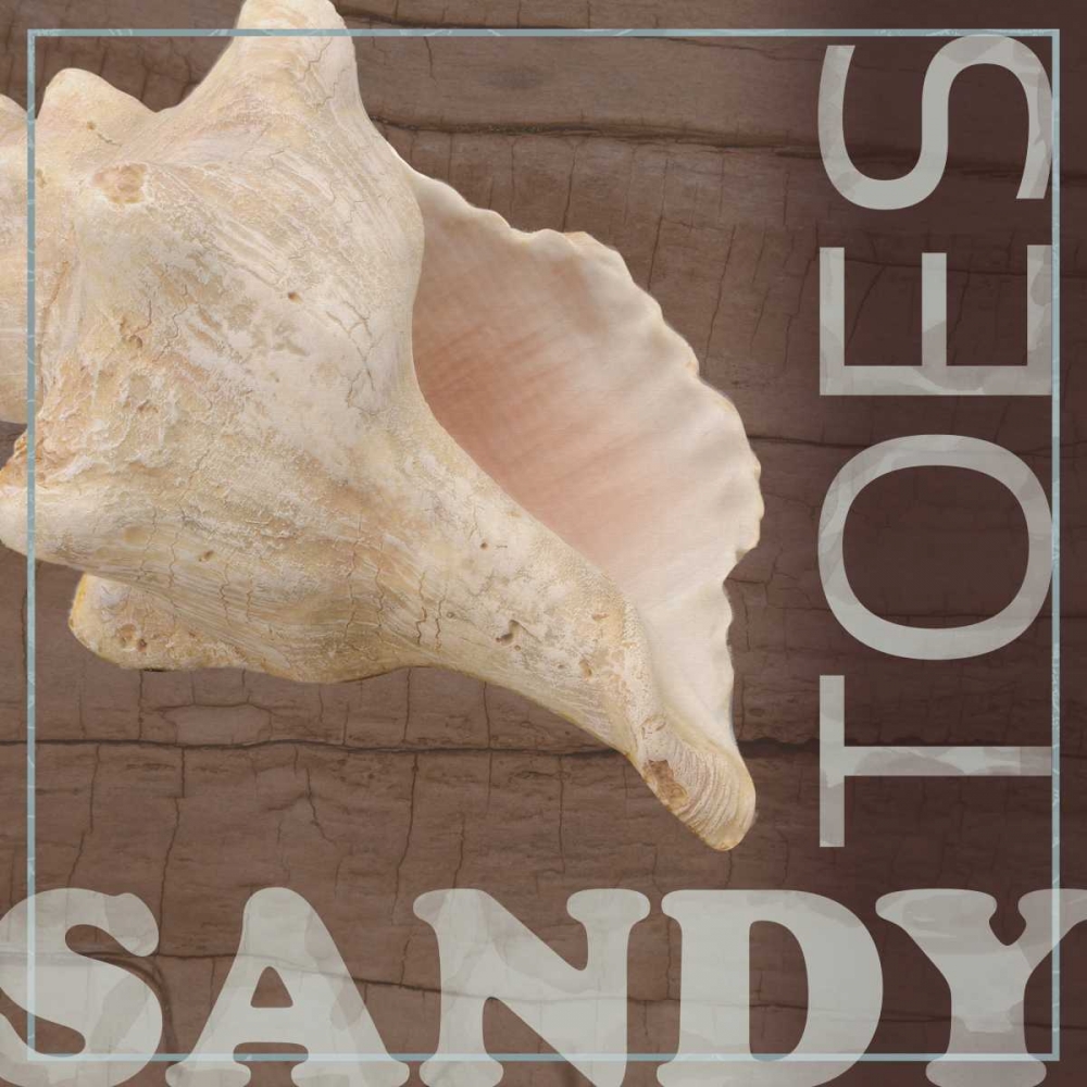 Sandy Toes art print by Lauren Gibbons for $57.95 CAD