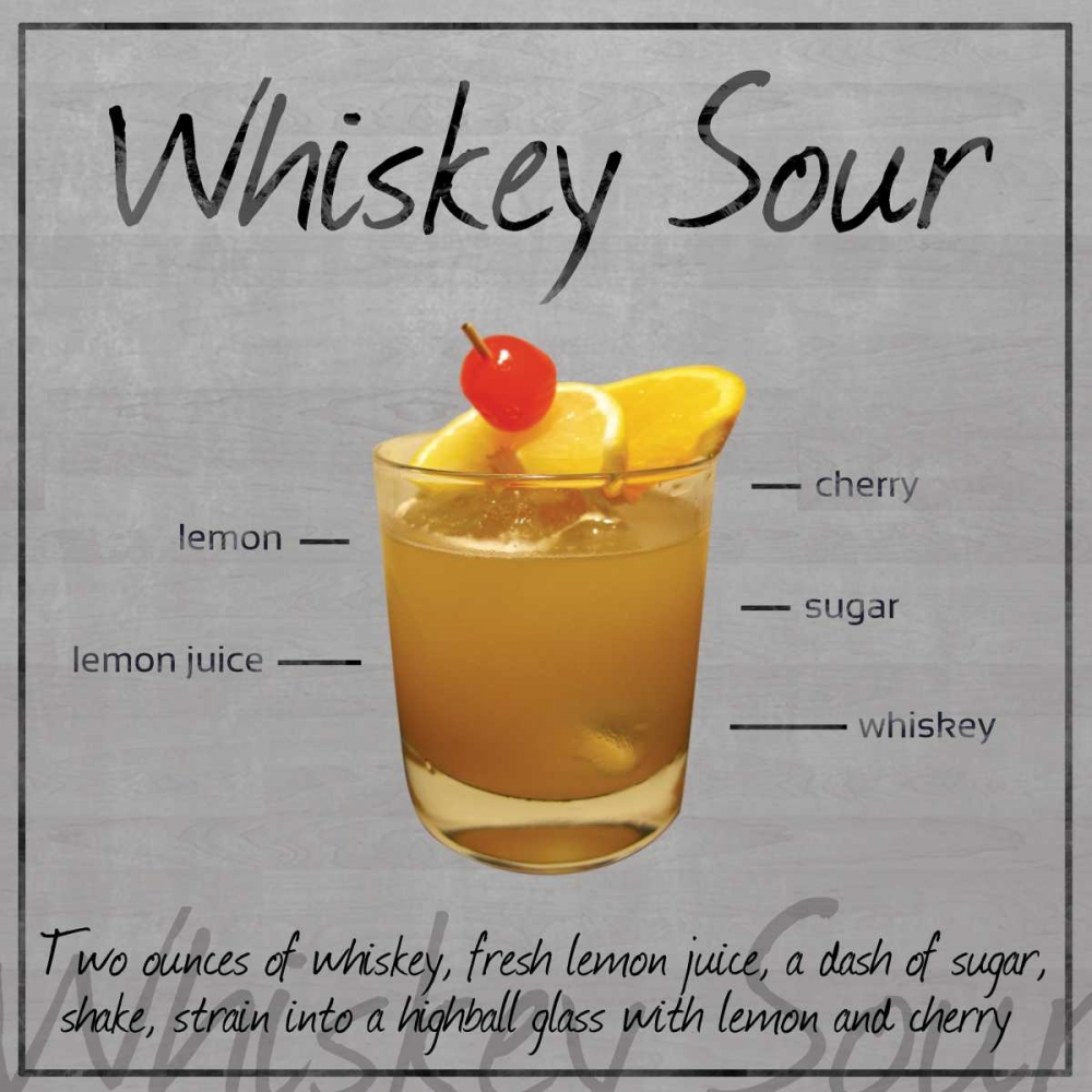 Whiskey Sour art print by Lauren Gibbons for $57.95 CAD
