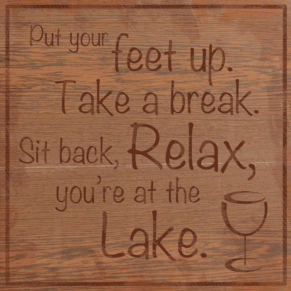 Relax Lake art print by Lauren Gibbons for $57.95 CAD