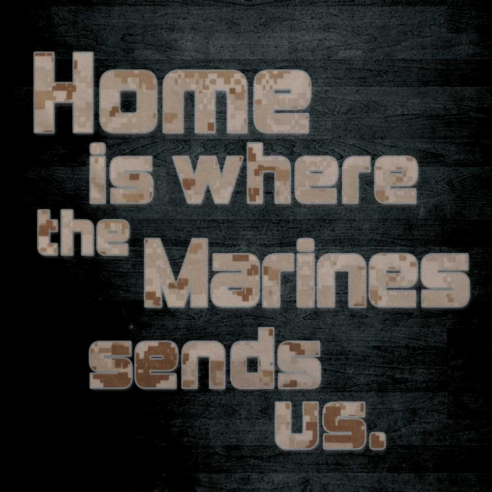 Marines Home art print by Lauren Gibbons for $57.95 CAD