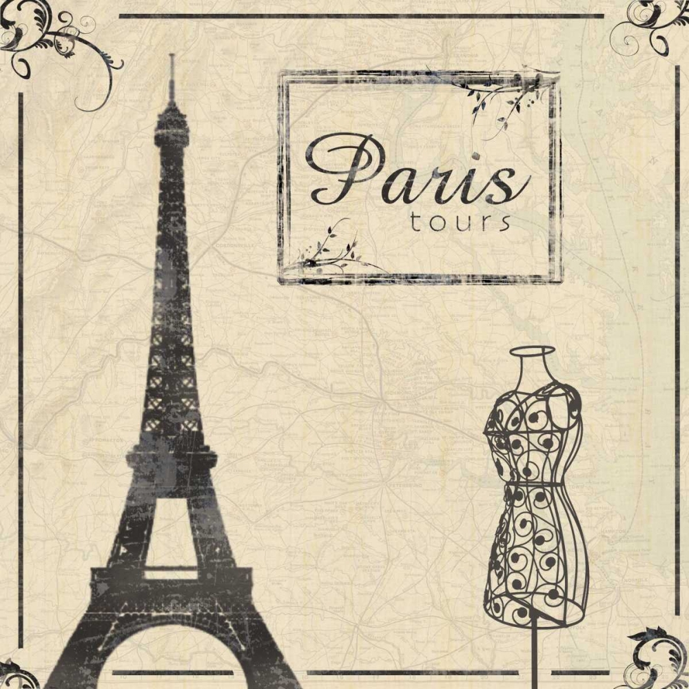 Paris 2b art print by Lauren Gibbons for $57.95 CAD