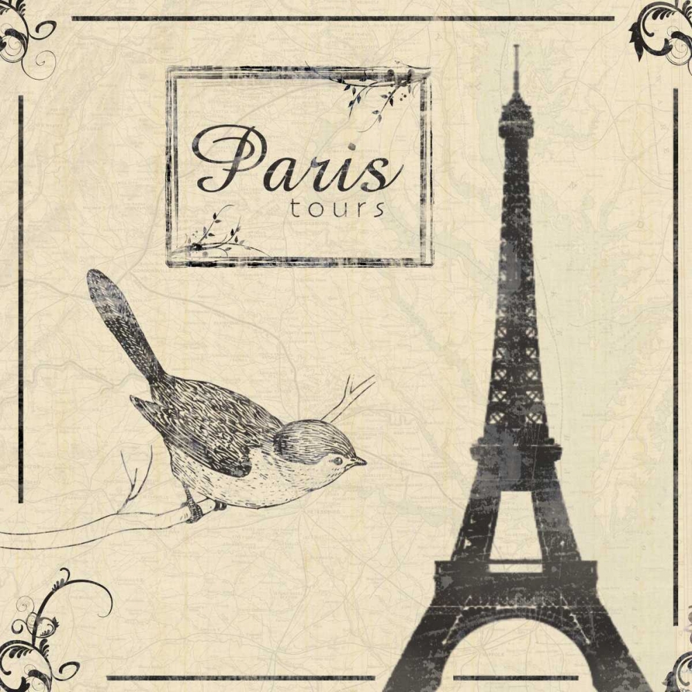 Paris b art print by Lauren Gibbons for $57.95 CAD