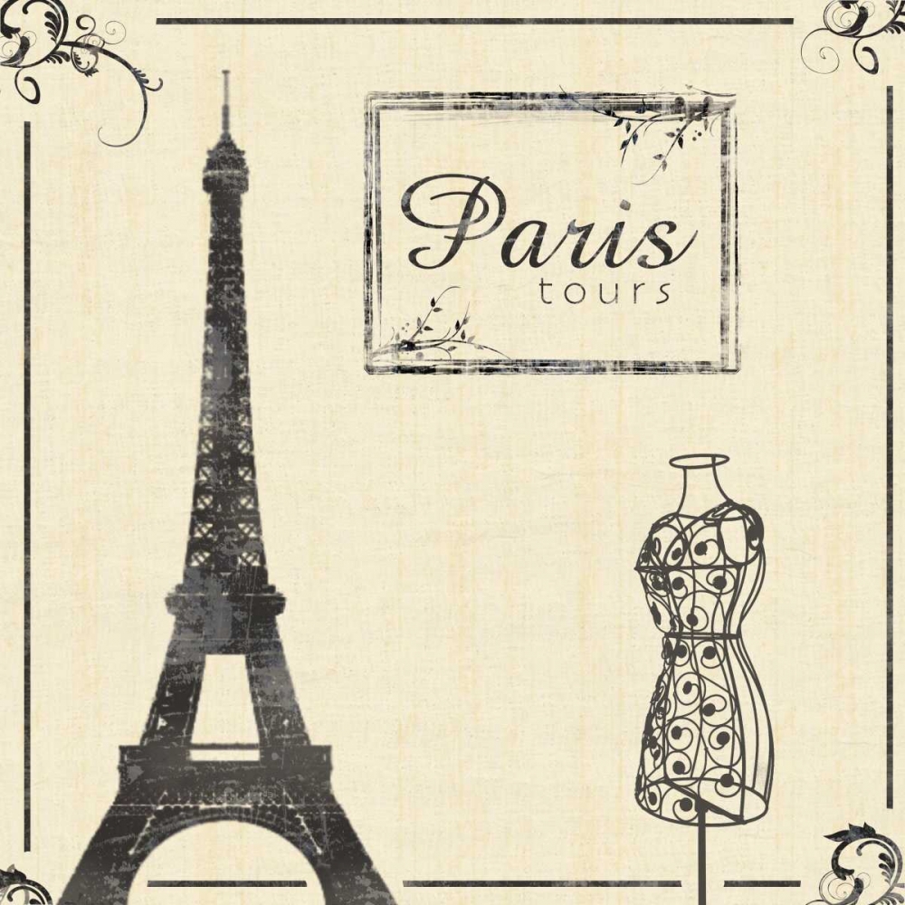 Paris 2 art print by Lauren Gibbons for $57.95 CAD