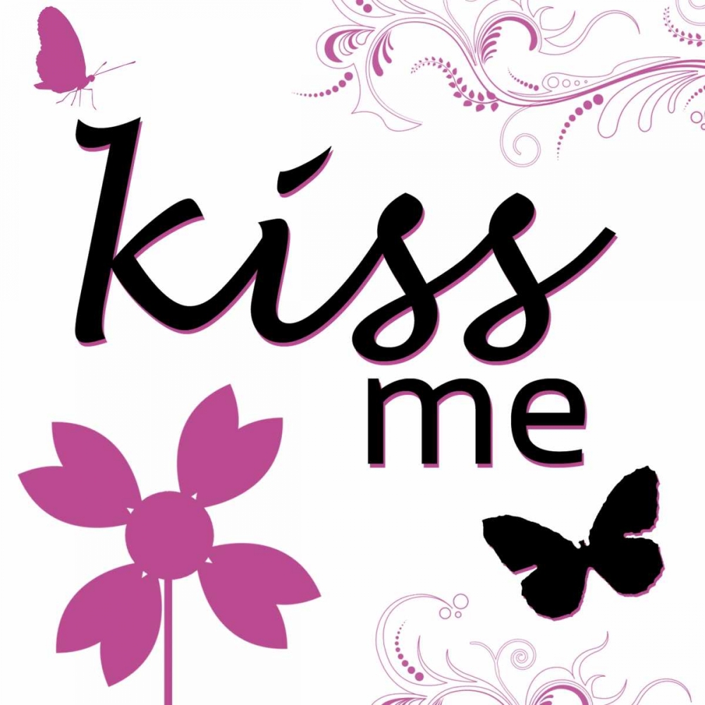 Kiss Me art print by Lauren Gibbons for $57.95 CAD