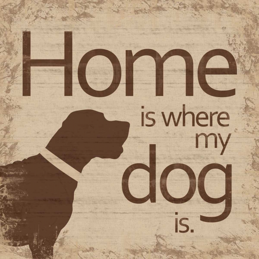 Dogs Home B art print by Lauren Gibbons for $57.95 CAD
