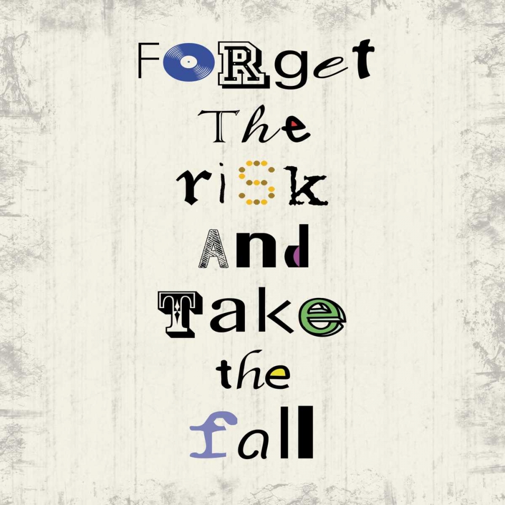 Forget The Risk art print by Lauren Gibbons for $57.95 CAD