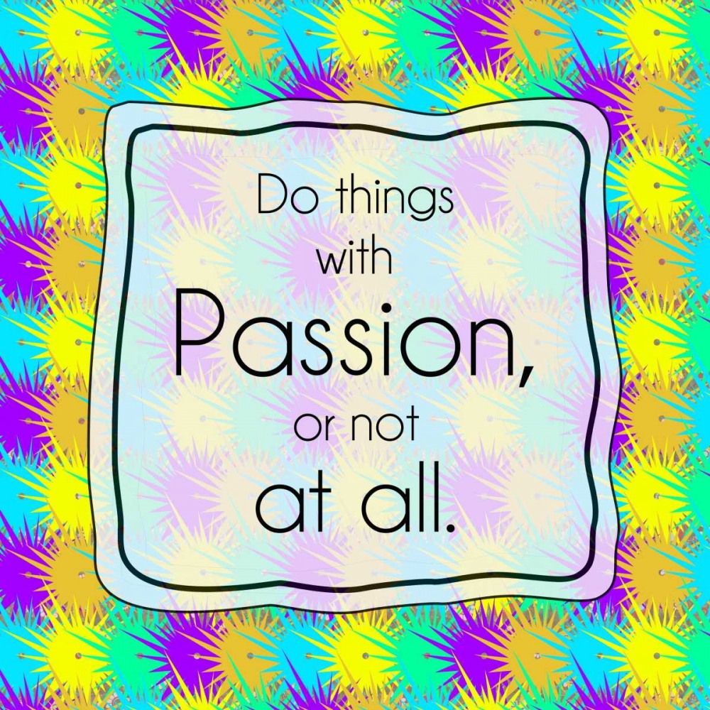 Passion Colorful art print by Lauren Gibbons for $57.95 CAD
