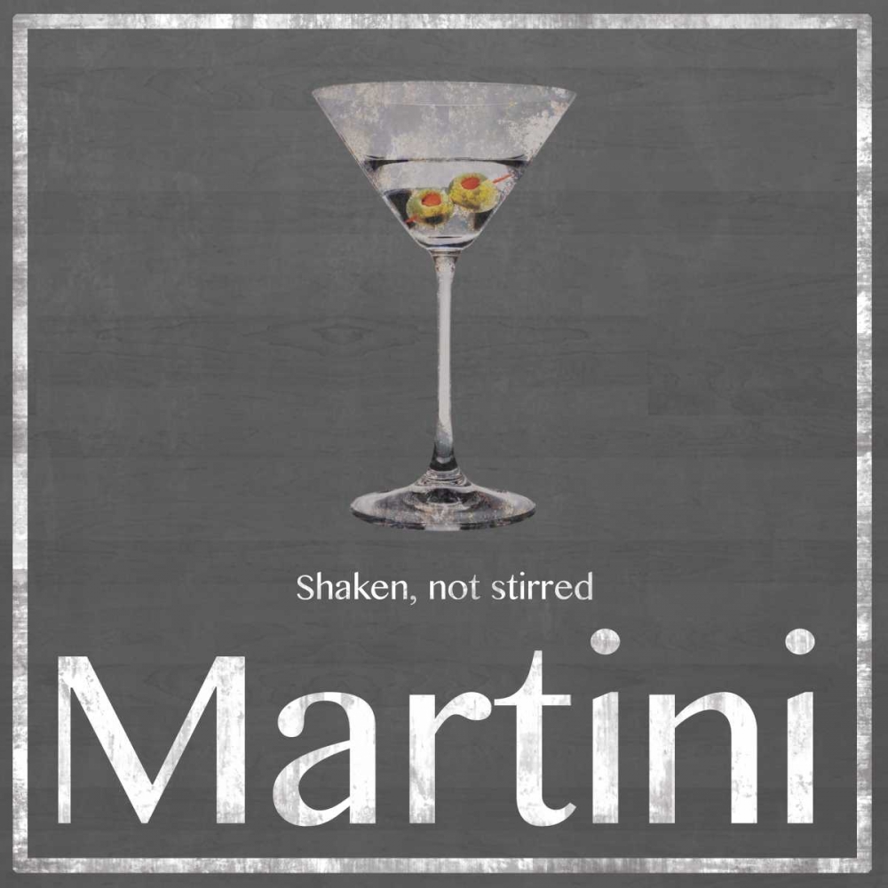 Martini art print by Lauren Gibbons for $57.95 CAD