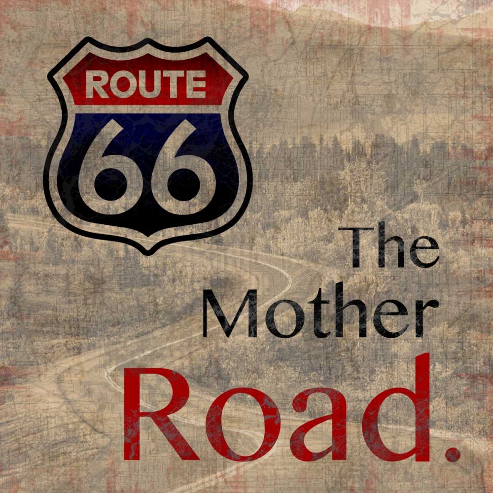 Mother Road art print by Lauren Gibbons for $57.95 CAD