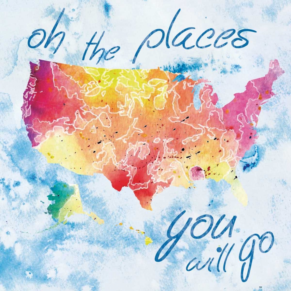 Places You Will Go art print by Lauren Gibbons for $57.95 CAD
