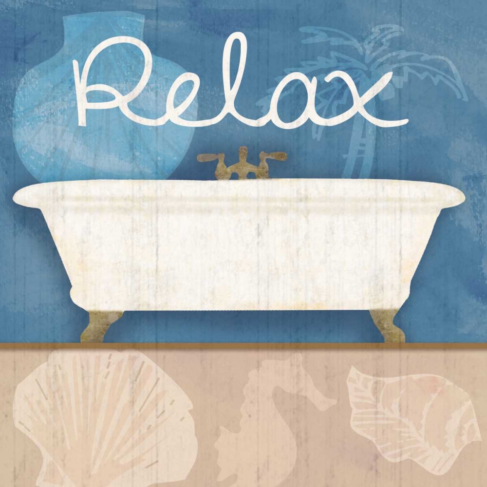 Relaxing Bath art print by Lauren Gibbons for $57.95 CAD