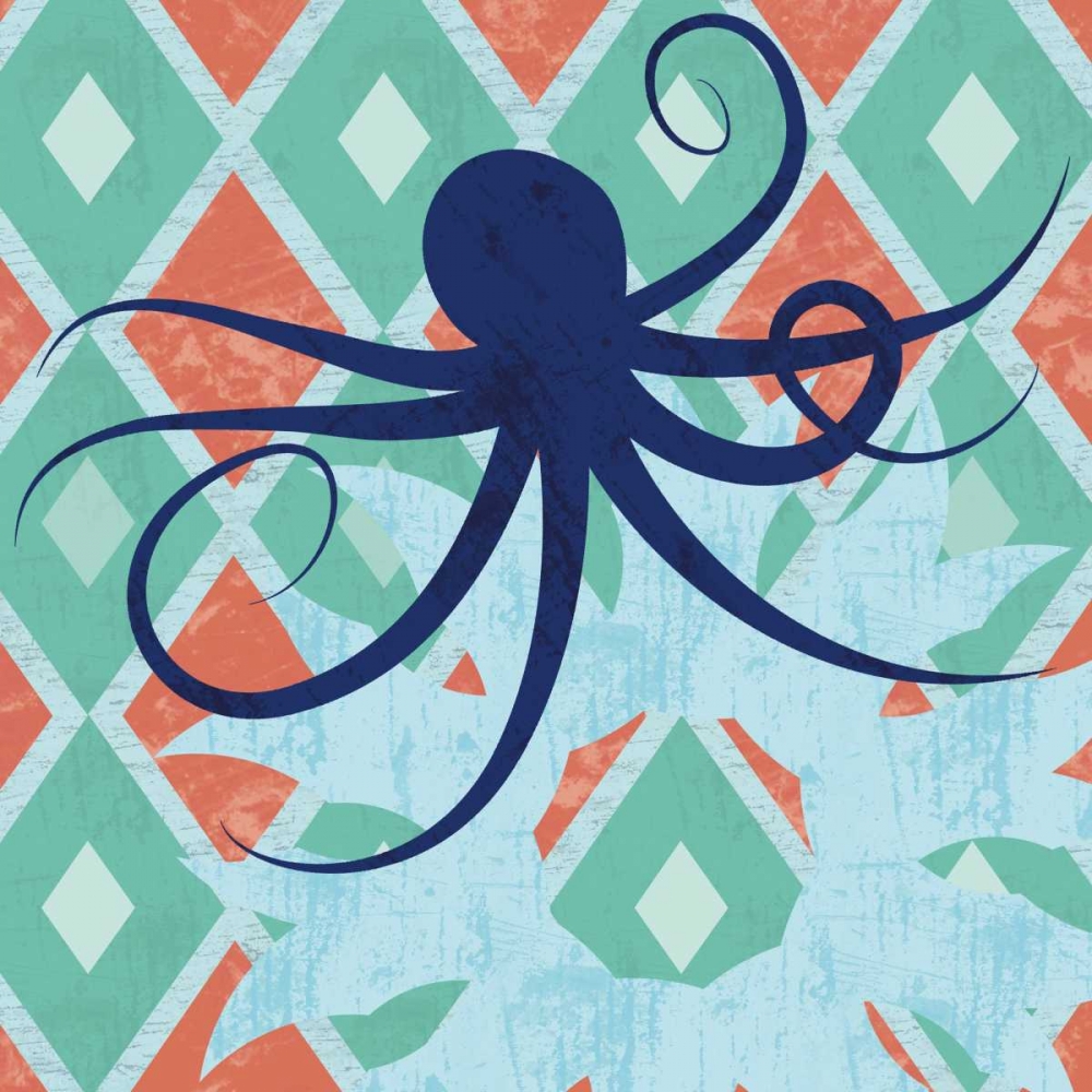 Under the Sea Octo art print by Lauren Gibbons for $57.95 CAD