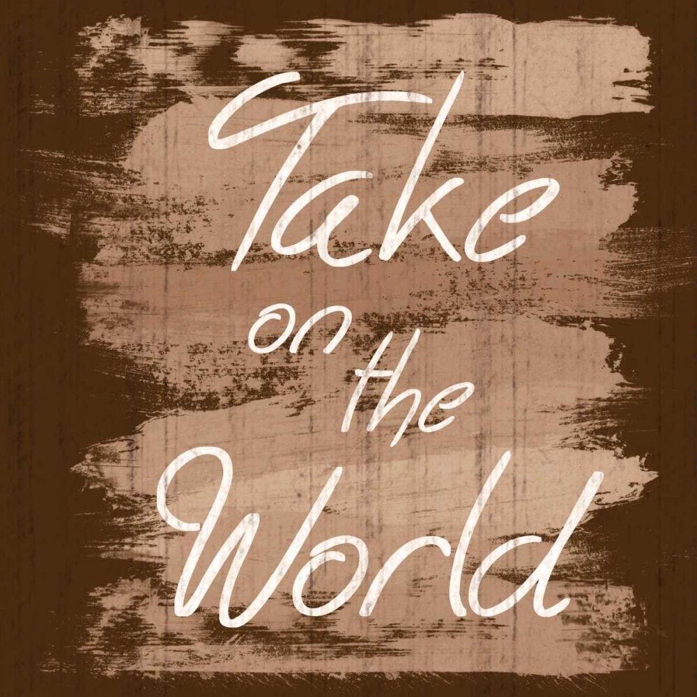 Take The World art print by Lauren Gibbons for $57.95 CAD