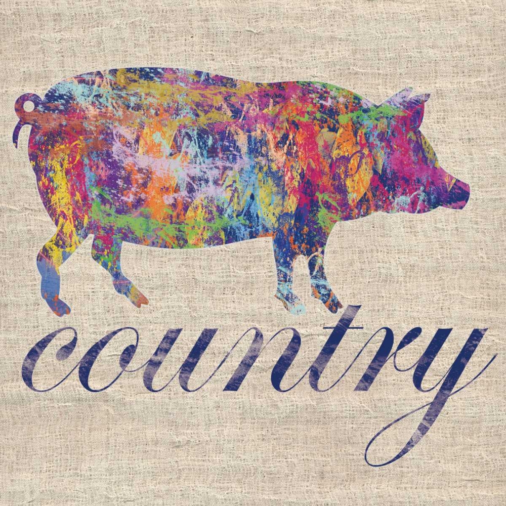 Pig Farm art print by Lauren Gibbons for $57.95 CAD