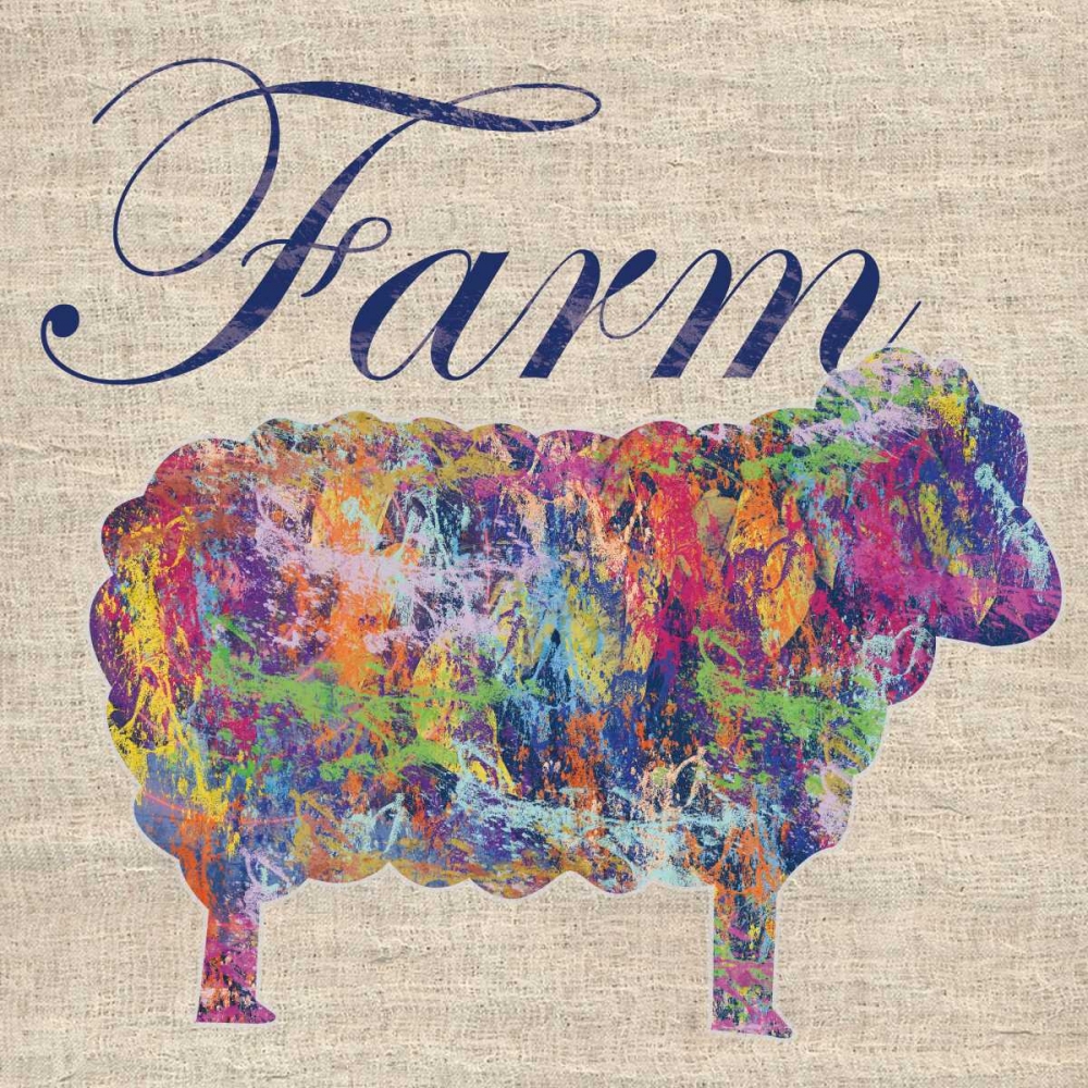 Sheep Farm art print by Lauren Gibbons for $57.95 CAD