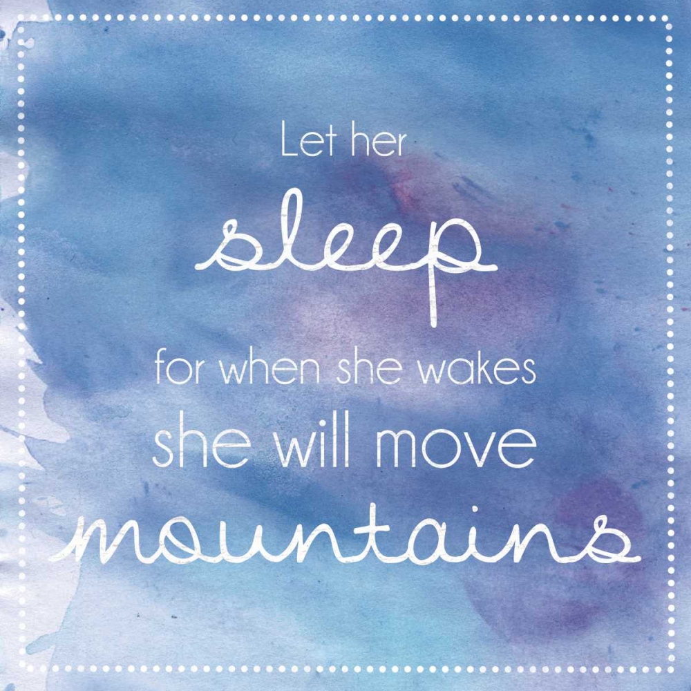 Sleeping Mountains art print by Lauren Gibbons for $57.95 CAD