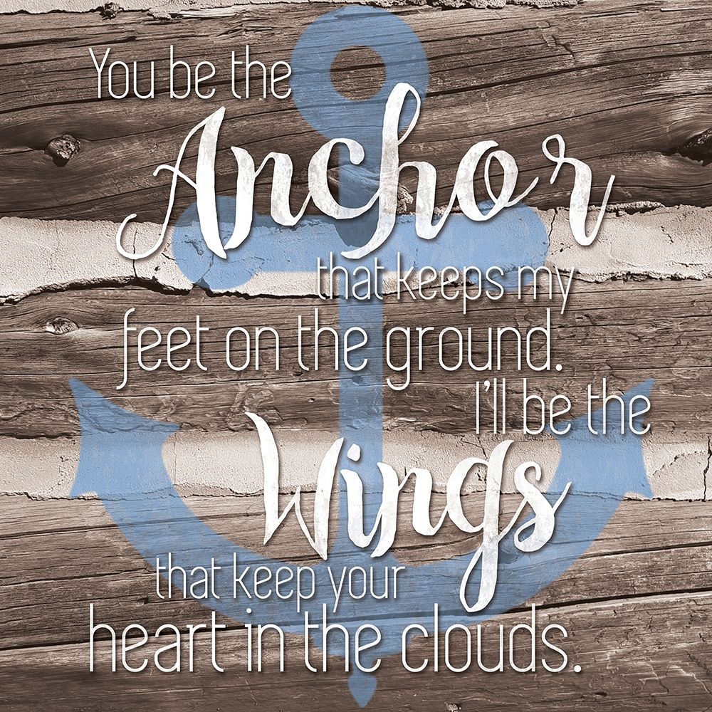 Anchor art print by Lauren Gibbons for $57.95 CAD