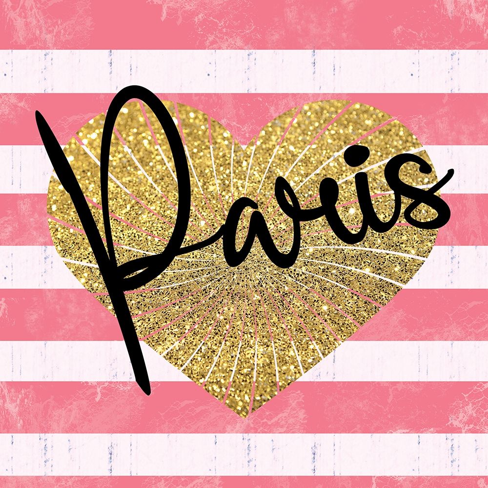 Paris Heart art print by Lauren Gibbons for $57.95 CAD