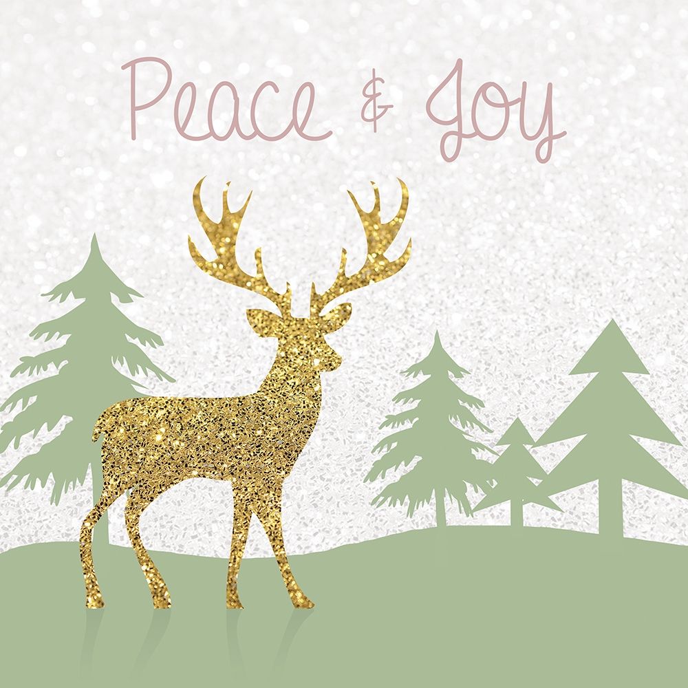 Joyous Stag art print by Lauren Gibbons for $57.95 CAD