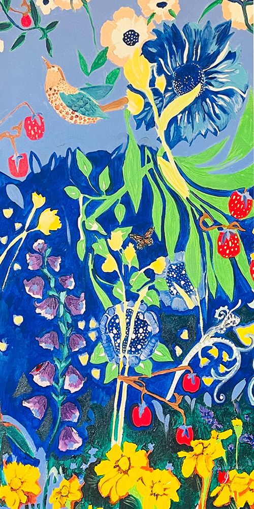 Magical Garden 3 art print by Joan Davis for $57.95 CAD
