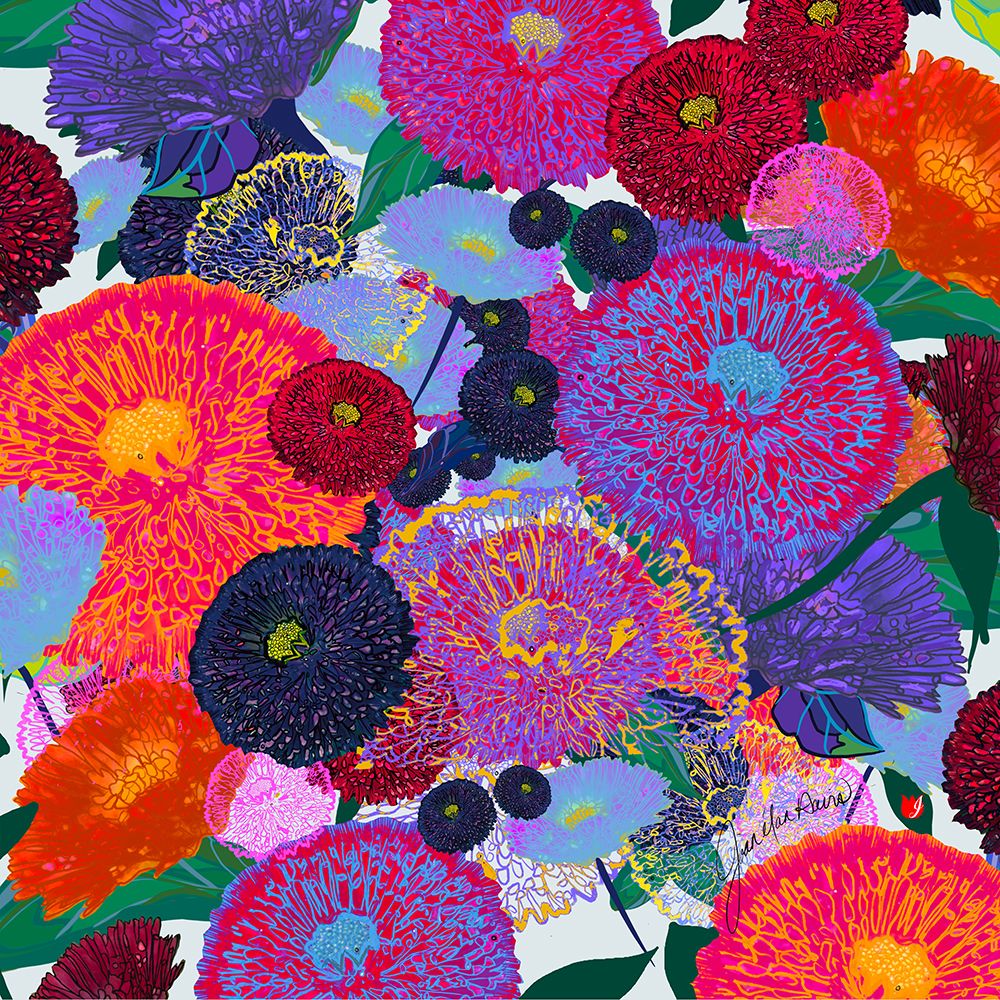 Garden Crush Turn Up The Volume art print by Joan Davis for $57.95 CAD