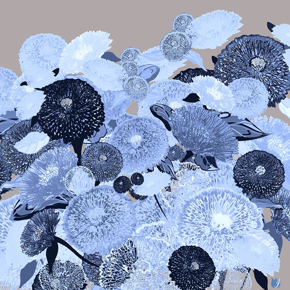 Garden Crush Faded Glory art print by Joan Davis for $57.95 CAD