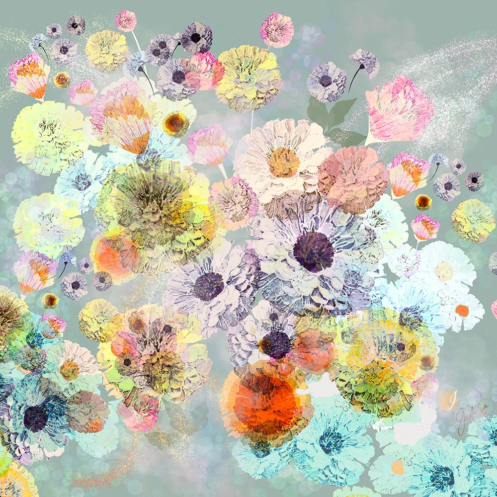 Transcendent Garden In The Sky art print by Joan Davis for $57.95 CAD