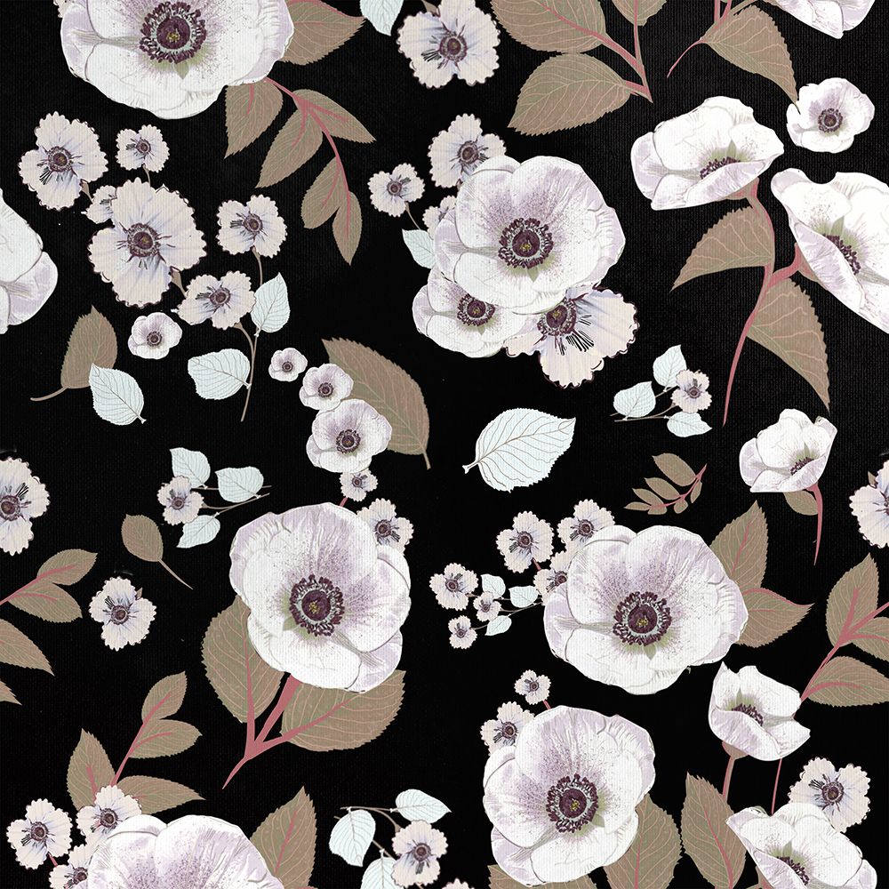 Cocoa Floral Balanced Black Beauty art print by Joan Davis for $57.95 CAD