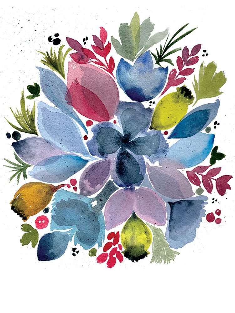 Watercolor Bouquet 2 art print by Julia Frost for $57.95 CAD