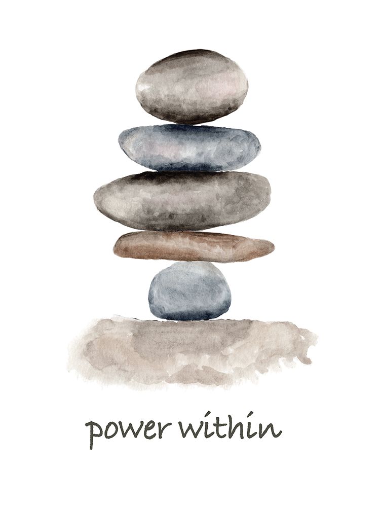 Spiritual Rock Piles Power Within art print by Julia Frost for $57.95 CAD