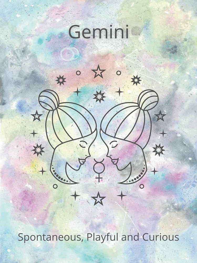 Horoscope Collection Gemini art print by Julia Frost for $57.95 CAD