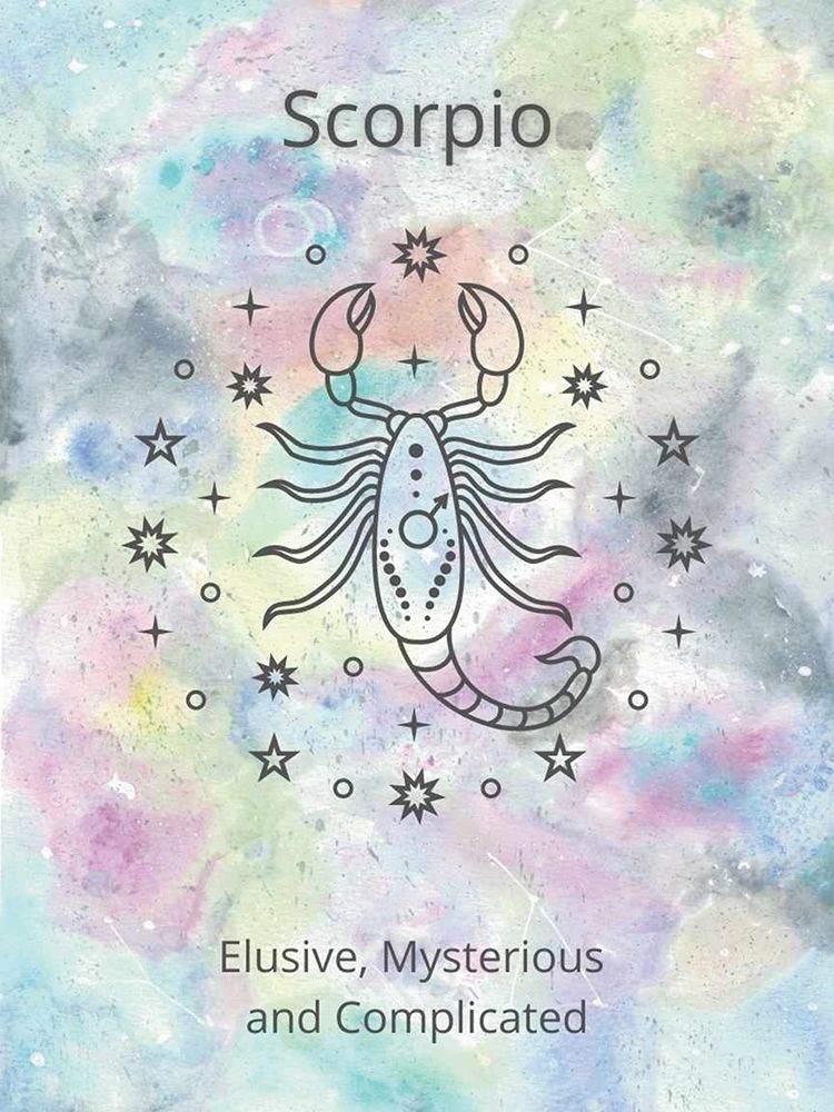 Horoscope Collection Scorpio art print by Julia Frost for $57.95 CAD