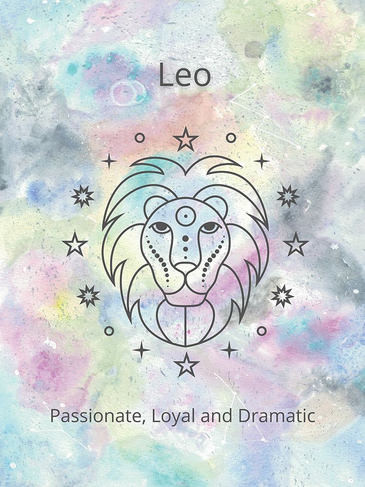 Horoscope Collection Leo art print by Julia Frost for $57.95 CAD