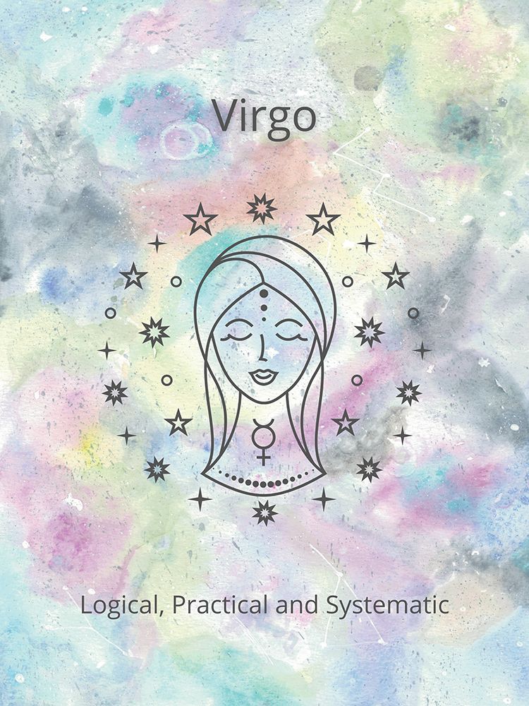 Horoscope Collection Virgo art print by Julia Frost for $57.95 CAD