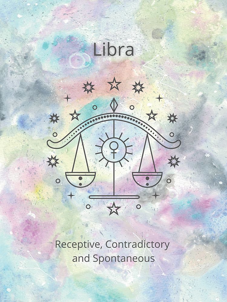 Horoscope Collection Libra art print by Julia Frost for $57.95 CAD