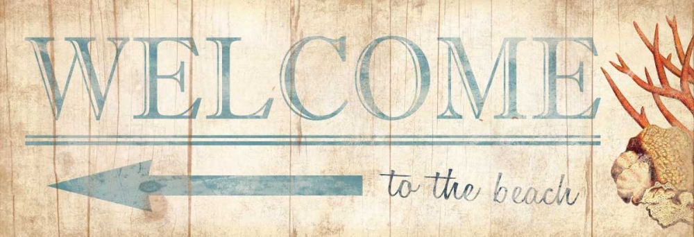 Welcome Sign art print by Jace Grey for $57.95 CAD
