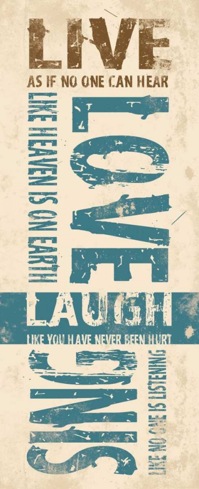 Typography 3 art print by Jace Grey for $57.95 CAD