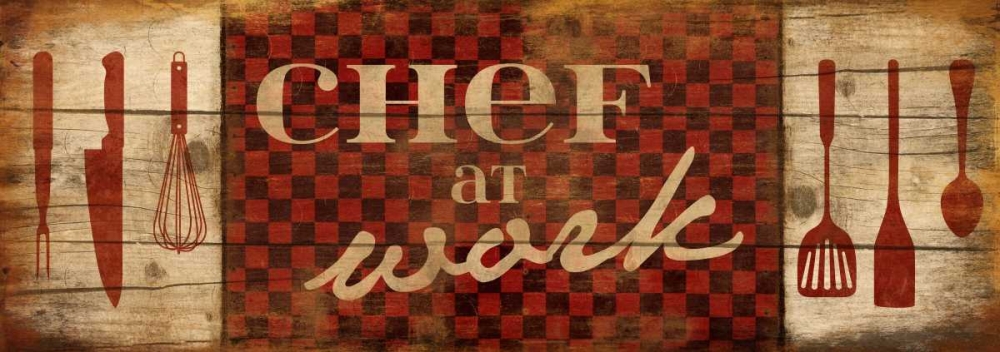 Chef At Work art print by Jace Grey for $57.95 CAD