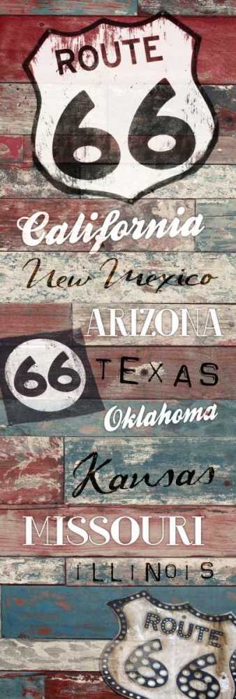 Route 66 states art print by Jace Grey for $57.95 CAD