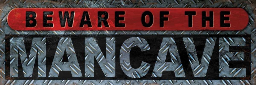 Metal Mancave art print by Jace Grey for $57.95 CAD