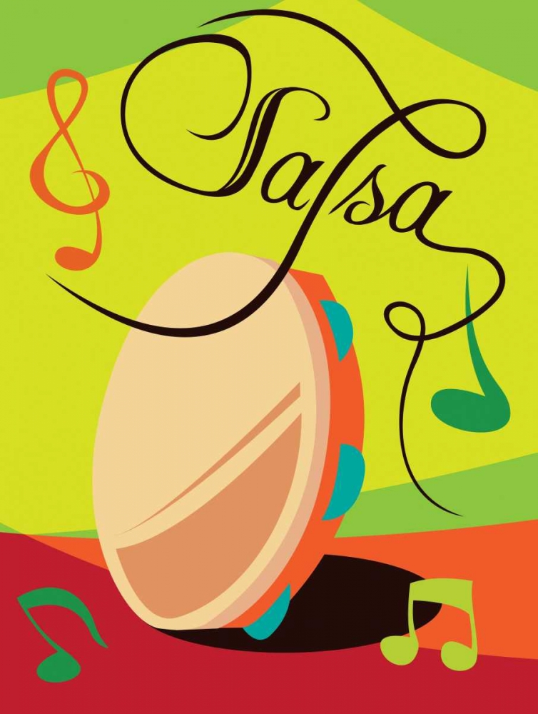 Salsa I art print by Jace Grey for $57.95 CAD