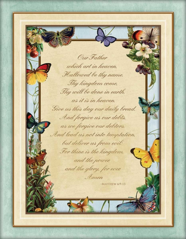 Religious Butterflies art print by Jace Grey for $57.95 CAD