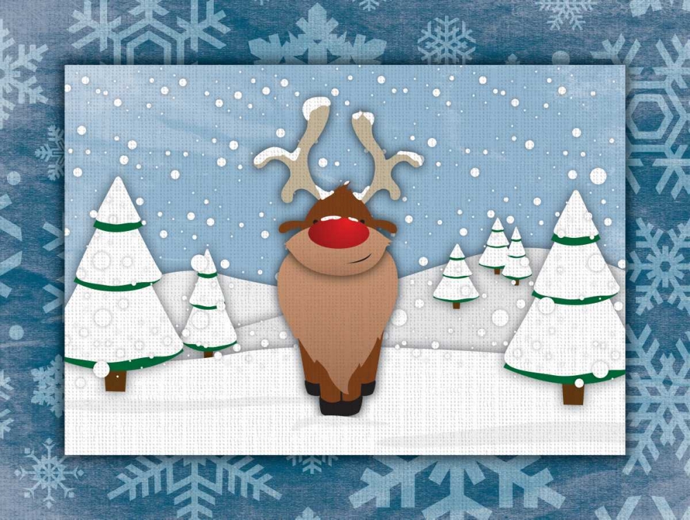 Reindeer art print by Jace Grey for $57.95 CAD
